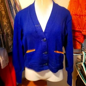 Women's Wool Dehen Sweater Small 1960s Label